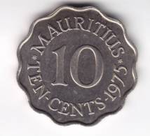 @Y@   MAURITIUS  10 Cents 1975     UNC    (C222 - Maurice