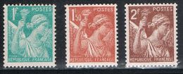 FRANCE : N° 650 - 652 Et 653 ** (Type Iris) - PRIX FIXE - - 1939-44 Iris