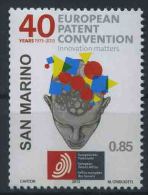 2013 San Marino, Convenzione Concessione Brevetti Europei, Serie Completa Nuova (**) - Nuovi