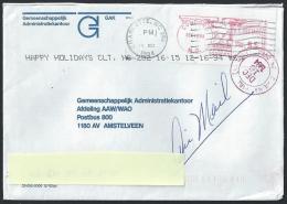 Cover From  Charlotte NC To Netherland; 16-12-1994 - Lettres & Documents