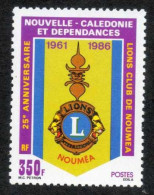 Nouvelle Calédonie : Lions Club : 25 Ans Du Lions Club De Nouméa : Armoiries - - Unused Stamps