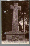 CP Ancienne 22 Plérin Croix Antique à L'entrée Du Bourg - CAD 28-12-1934 - Pour Mr Le Péchon Dahouët Pléneuf - Plérin / Saint-Laurent-de-la-Mer