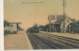 P P 816 / CP A   DOMONT  -( 95) QUAIS DE LA GARE - Domont