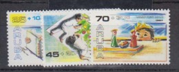 ANTILLES NEERLANDAISES - ARUBA    1987   N°  34 / 36     COTE   3 € 75        ( 596 ) - Antillas Holandesas