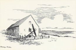 Maarup Kirke  Denmark  Drawing: Per Illum.   A-2873 - Dinamarca