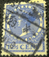 Netherlands 1928 Queen Wilhelmina 12.5c - Used - Usati