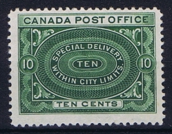 Canada: 1898 Mi 73 , Sc  E 1, MNH/**, Light Gum Fold - Eilbriefmarken