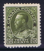 Canada: 1911 Mi 98 ,  MH/*, Parts Of Paper On The Back - Unused Stamps