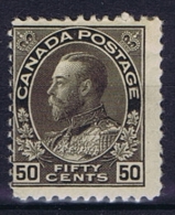 Canada: 1911 Mi 99 ,  MH/*, Parts Of Paper On The Back - Nuevos