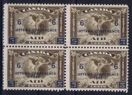 Canada: 1932 Block Of 4, MNH/**  Airmail - Poste Aérienne
