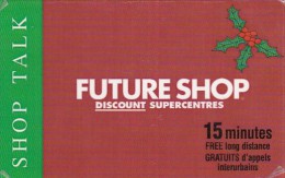 Canada, Shop Talk, Prepaid Card, Christmas ?, 2 Scans. - Kanada