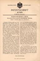 Original Patentschrift - W. Bergemann In Berlin , 1893 , Streichholz - Feuerzeug , Streichhölzer , Zündhölzer !!! - Documenten