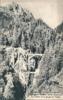 Suisse , MARTIGNY- Chemin De Fer CHAMONIX , Le Viaduc Et La Gorge Du Triege - Martigny