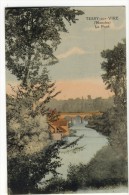 TESSY Sur VIRE. - Le Pont. Carte Aquarellée - Other & Unclassified