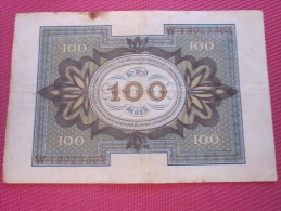 Berlin Septembre 1920 Reichbanknote  100 Mark BANK BILLET DE BANQUE BANCONOTE BANKNOTE BILLETES BANKNOTEN 1978 - 100 Mark