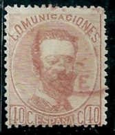 Spain 1872 Edifil 125 Used - Gebruikt