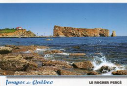 - QUEBEC - GASPESIE - LE ROCHER PERCE. - Stamp - Format 17x12 - Scan Verso - - Percé