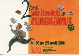 Aubergenville 2001 : 2è Salon Du Livre D'accès - Aubergenville