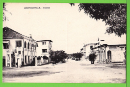 CONGO BELGE / LEOPOLDVILLE / AVENUE .... / Carte Vierge - Kinshasa - Leopoldville