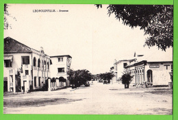 CONGO BELGE / LEOPOLDVILLE / AVENUE .... / Carte Vierge - Kinshasa - Léopoldville