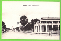 CONGO BELGE / LEOPOLDVILLE / AVENUE BERNAERDT .... / Carte Vierge - Kinshasa - Léopoldville