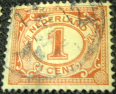 Netherlands 1899 Numeral 1c - Used - Usati