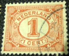 Netherlands 1899 Numeral 1c - Used - Usati