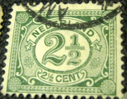 Netherlands 1899 Numeral 2.5c - Used - Gebruikt