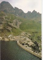 Cp , 64 , LARUNS , Barrage Et Hôtel Du Lac D´Artouste , Dominé Par Le Lurien (2 823 M.) - Laruns