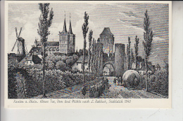 4232 XANTEN, Historische Ansicht V. 1840 - Xanten