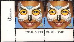 United Kingdom UK 2001 Millenium Teach The Children Owl Mask - Ungebraucht