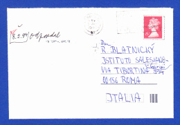 ENVELOPPE -- CACHET  LONDON - 3.JAN.1994 - Storia Postale