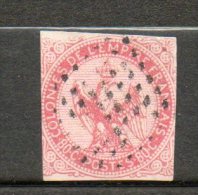 FRANCE COLONIES Aigle Impérial 80c Rose 1859-65 N°6 - Keizerarend