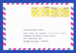 ENVELOPPE -- CACHET  MADRID . CHAMARTIN - 27.2.95 - Lettres & Documents