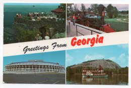 Georgia's Big 4 Attractions - 1973 - Atlanta