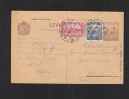 Hungary Stationery 1925 Nagy-Kanisza - Ganzsachen