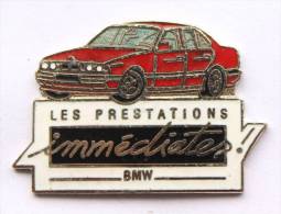 Pin's BMW - Les Prestations Immédiates - BMW 318 Rouge - Démons & Merveilles - C971 - BMW
