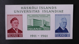 Iceland - 1961 - Mi.Nr. 356-8**MNH - Bloc 3 - Look Scan - Blocks & Sheetlets