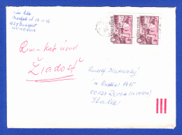 ENVELOPPE --  CACHET   BUDAPEST - 26.III.1983 - Lettres & Documents