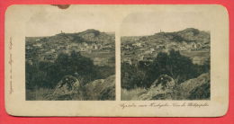 A13330 / Plovdiv Plowdiw - PANORAMIC VIEW OF THE CITY - STEREOSCOPE CARD Mag. "Rodina" SOFIA Bulgaria Bulgarie Bulgarien - Cartes Stéréoscopiques