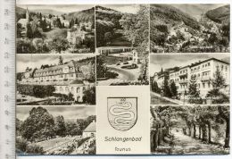 Schlangenbad – Taunus, Um 1960/70, Verlag: Ernst Fröhlich, Postkarte Mit Frankatur, Mit Stempel, Schlangenbad, 15.02.68, - Schlangenbad
