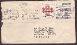 Czechoslovakia On Cover - 1969 - Historical Firearms - Italian Pistol With Dutch Decorations, Red Cross. - Lettres & Documents