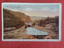 Las Vegas,NM--Hot Springs Canyon--cancel 1921--PJ 291 - Andere & Zonder Classificatie