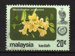 KEDAH - 1984/85 YT 136 USED SENZA FILIGRANA - Kedah