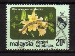 NEGERI SEMBILAN - 1984 YT 95 USED SENZA FILIGRANA - Negri Sembilan