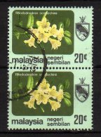 NEGERI SEMBILAN - 1984 YT 95 X 2 USED SENZA FILIGRANA - Negri Sembilan