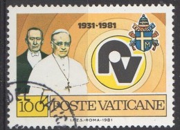 PIA  -  VATICANO  - 1981 -  50° Della  Fondazione  Della  Radio  Vaticana  -  (SAS  684-87) - Used Stamps