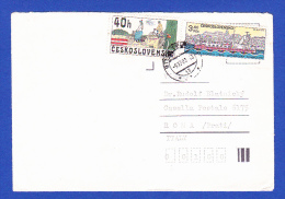 ENVELOPPE -- CACHET . TRNAVA - 9.12.83 - Storia Postale