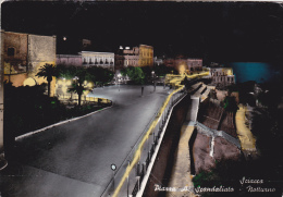 Delcampe - SCIACCA  /   Piazza A. Scandaliato - Notturno  _ Viaggiata - Agrigento