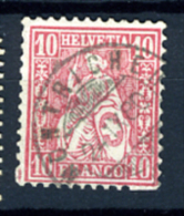 1867 - SVIZZERA - SCHEWEIZ - HELVETIA  - Mi. Nr. 30 Used (P02112013) - Usados
